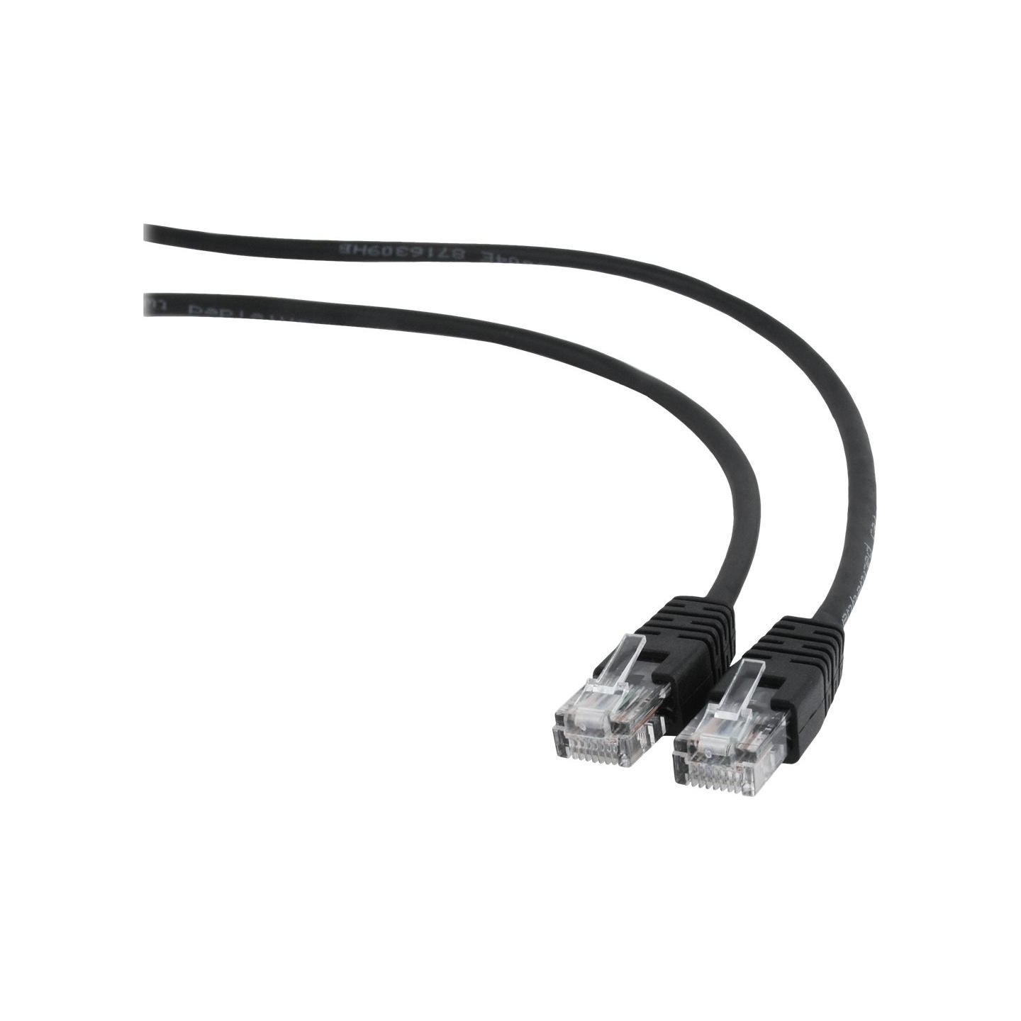 Cablexpert | PP12-2M cable | Black RJ-45 | RJ-45