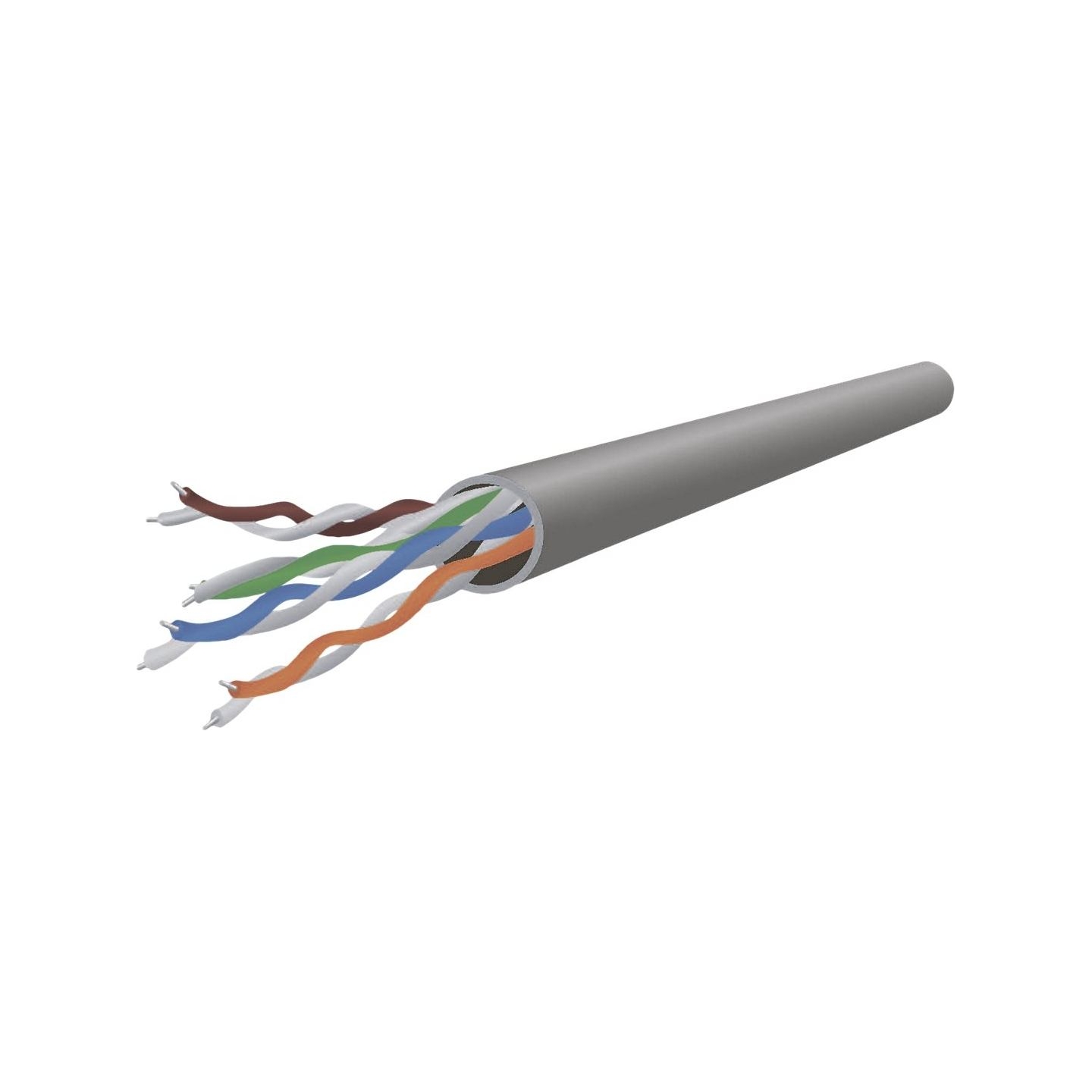 Cablexpert | PP12-2M cable | Black RJ-45 | RJ-45