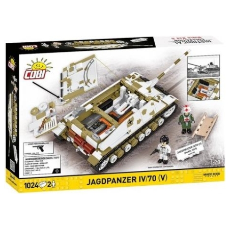 Cobi Klocki Blocks Jagdpanzer IV/70 (V) (Sd.Kfz.162/1) 1024 pcs.