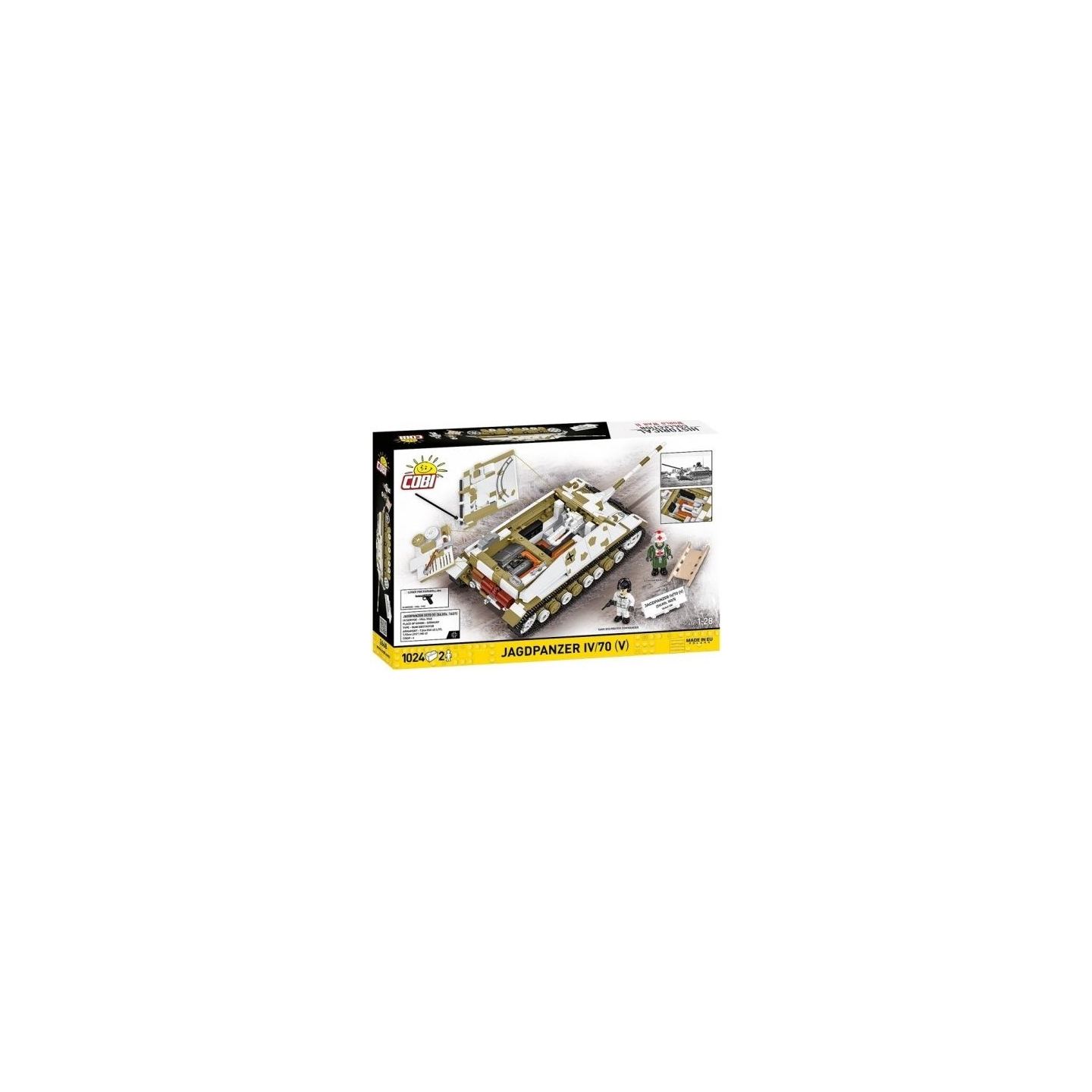 Cobi Klocki Blocks Jagdpanzer IV/70 (V) (Sd.Kfz.162/1) 1024 pcs.