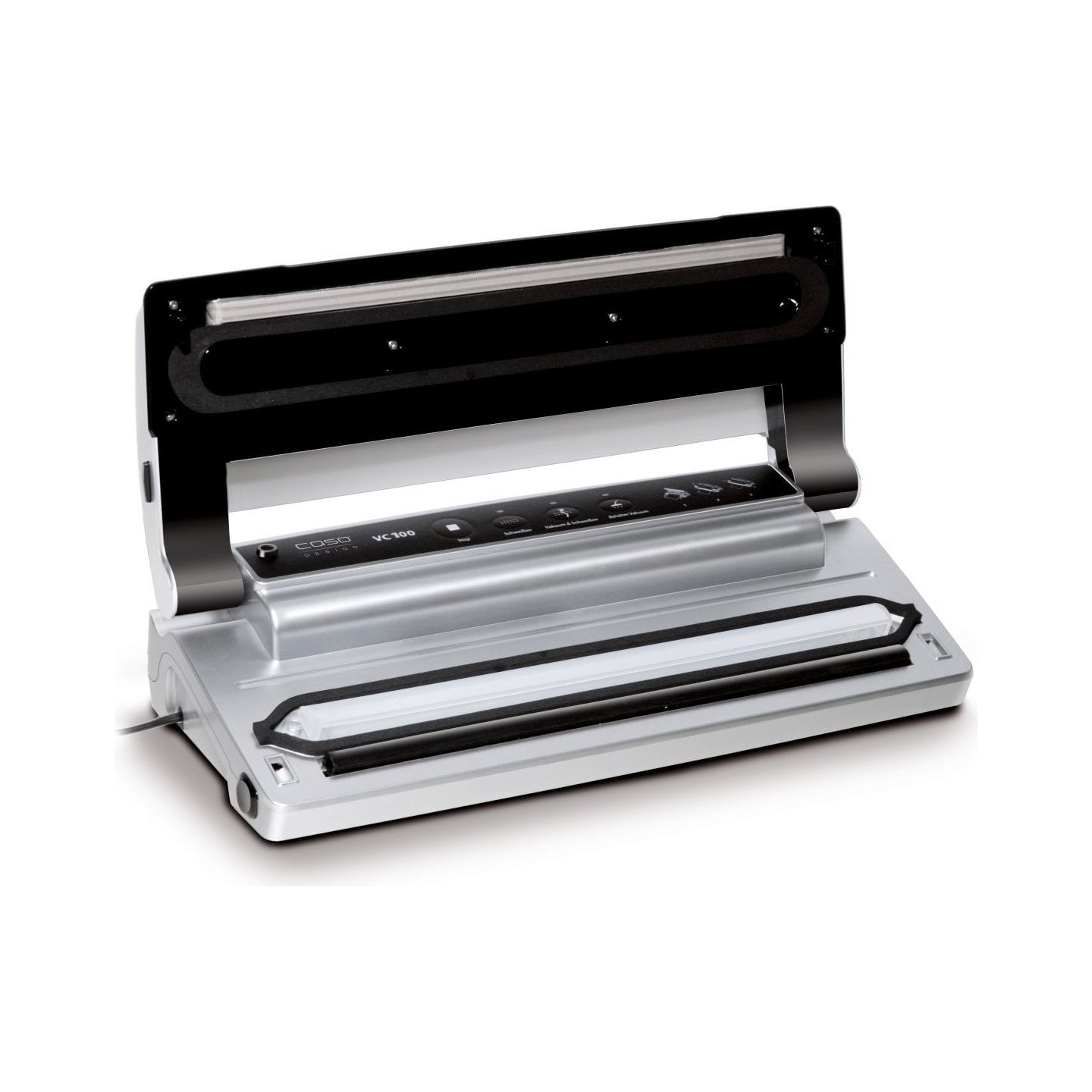 Caso | Bar Vacuum sealer | VC 100 | Power 120 W | Temperature control | Silver