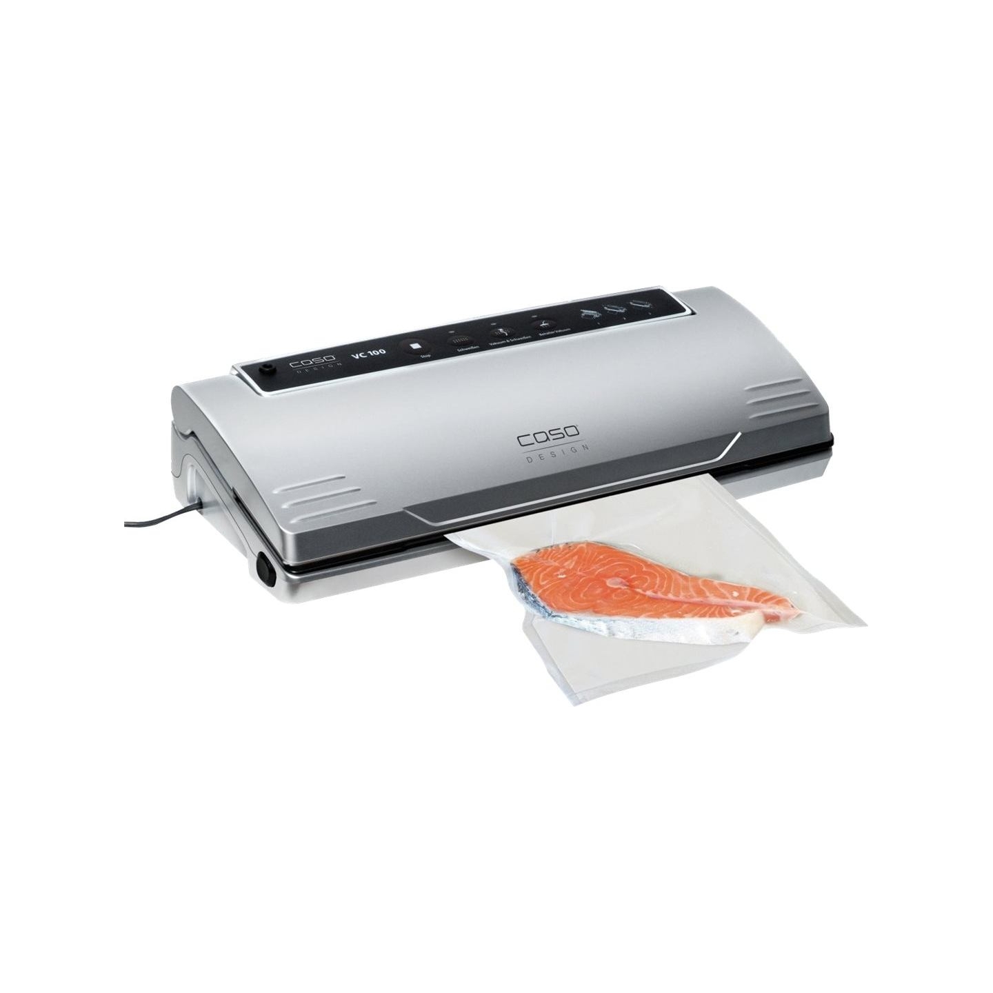 Caso | Bar Vacuum sealer | VC 100 | Power 120 W | Temperature control | Silver