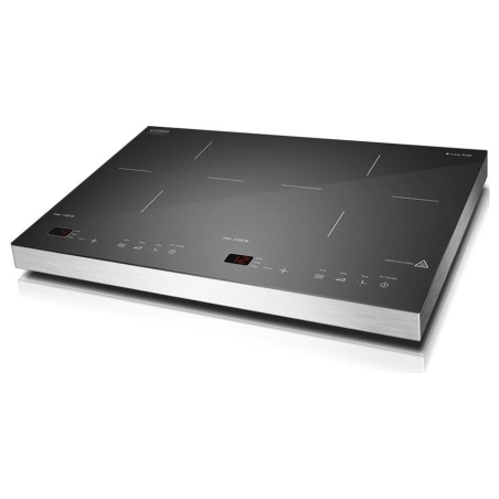 Caso | Free standing table hob | S-Line 3500 | Number of burners/cooking zones 2 | Sensor-Touch | Induction | Black