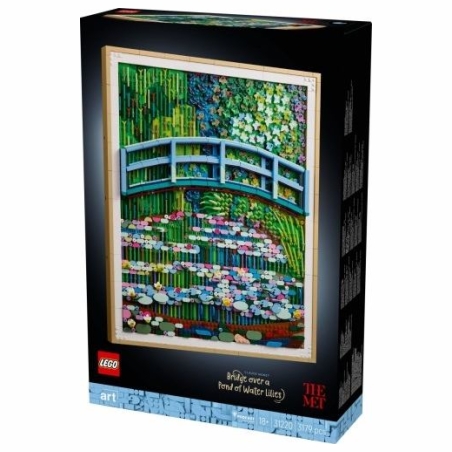 Lego ART 31220 Claude Monet - Bridge over a Pond of Water Lili