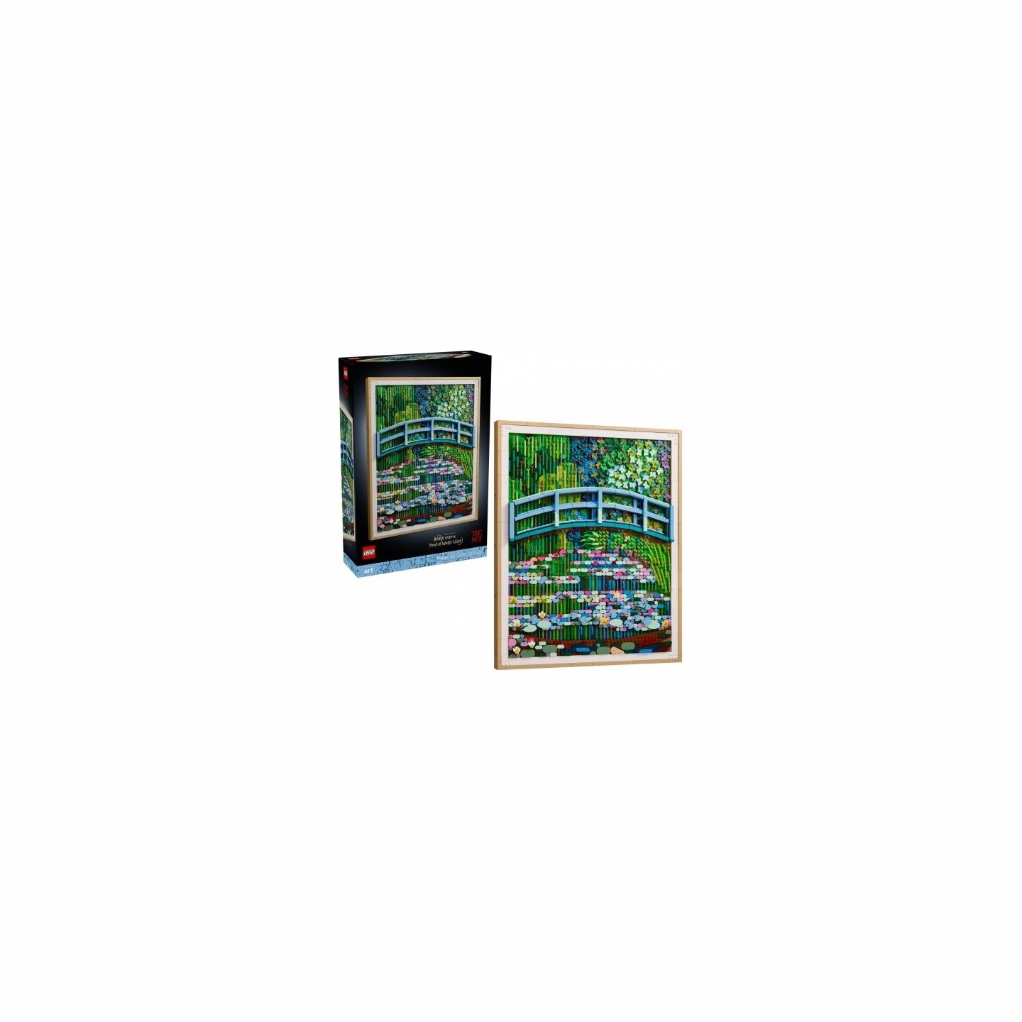 Lego ART 31220 Claude Monet - Bridge over a Pond of Water Lili