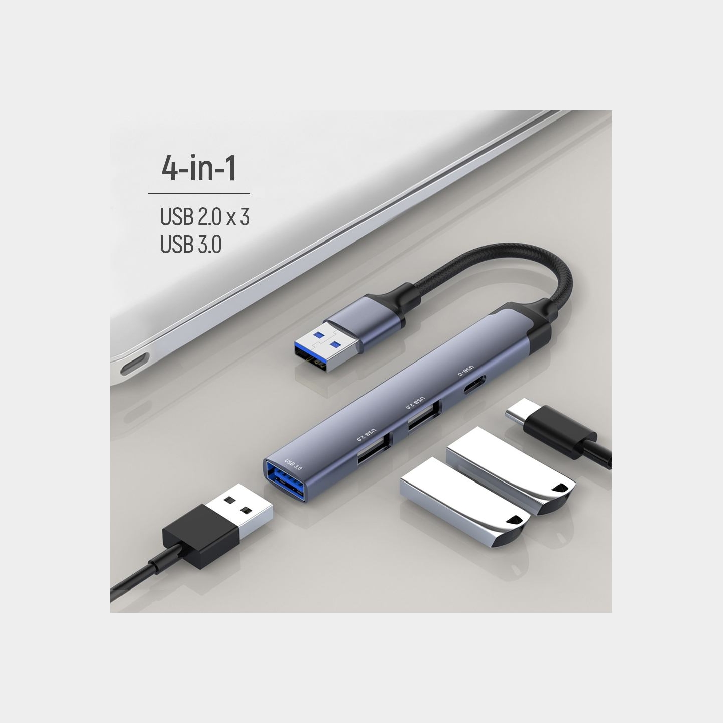 Colorway 4-in-1 Docking Station | CW-HUB05