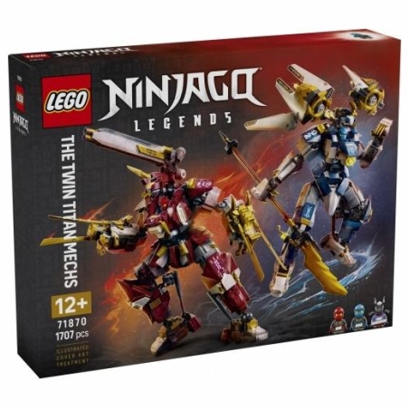 Lego Ninjago 71870 The Twin Titan Mechs Blocks