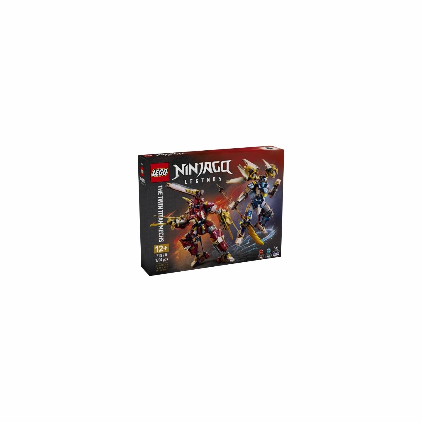 Lego Ninjago 71870 The Twin Titan Mechs Blocks