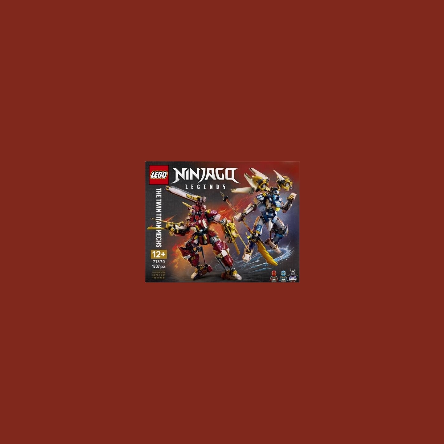 Lego Ninjago 71870 The Twin Titan Mechs Blocks