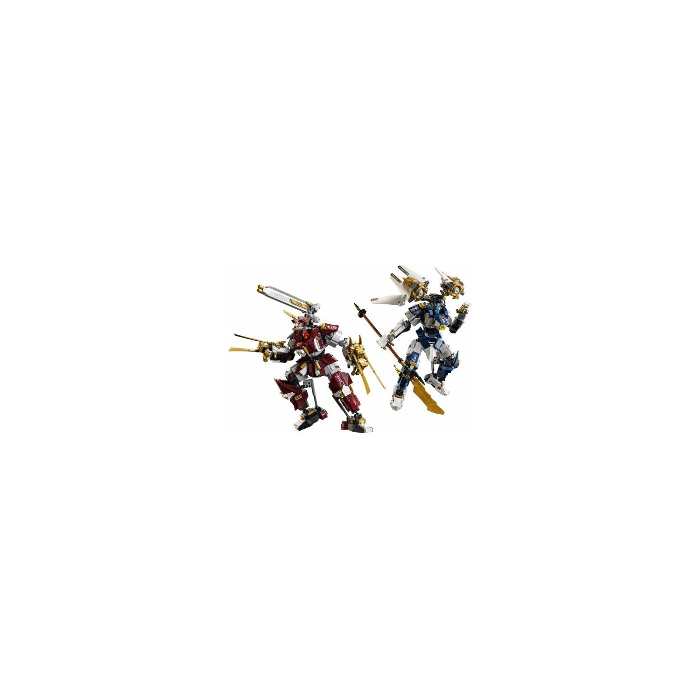 Lego Ninjago 71870 The Twin Titan Mechs Blocks
