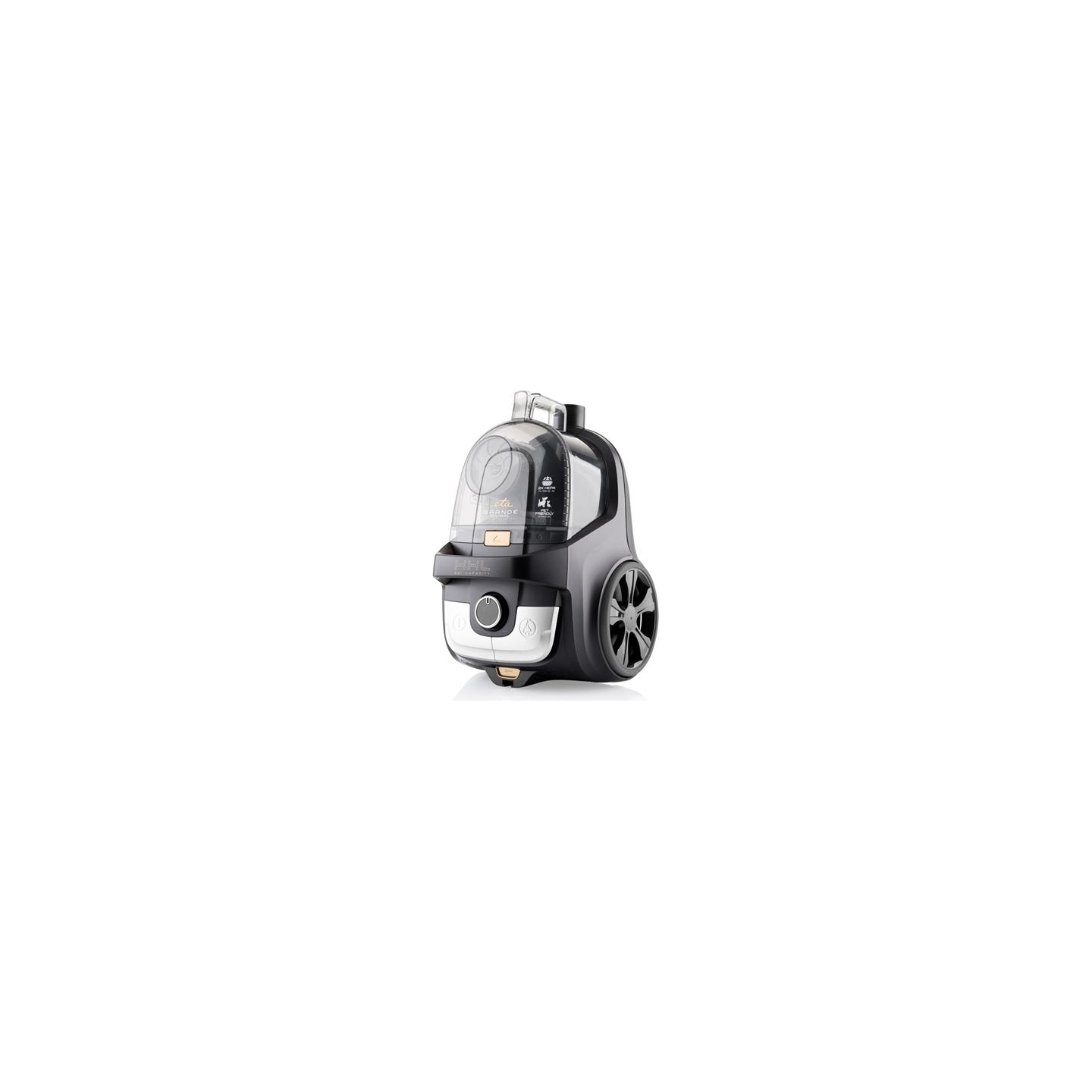 ETA | Vacuum cleaner | Grande Animal ETA222390000 | Bagless | Power 850 W | Dust capacity 3.2 L | Black/Gold