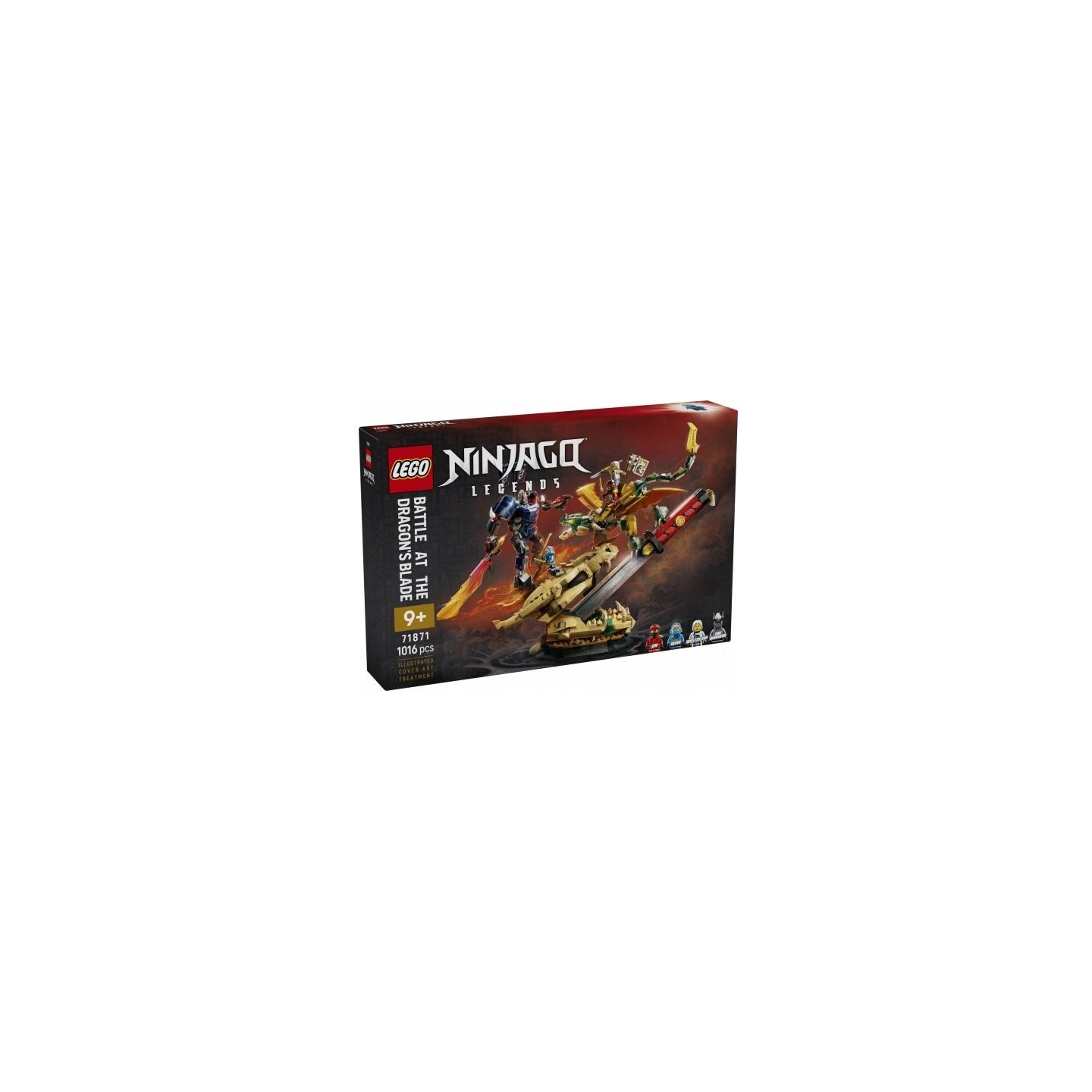 Lego Ninjago 71871 Battle at the Dragons Blade Blocks