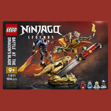 Lego Ninjago 71871 Battle at the Dragons Blade Blocks