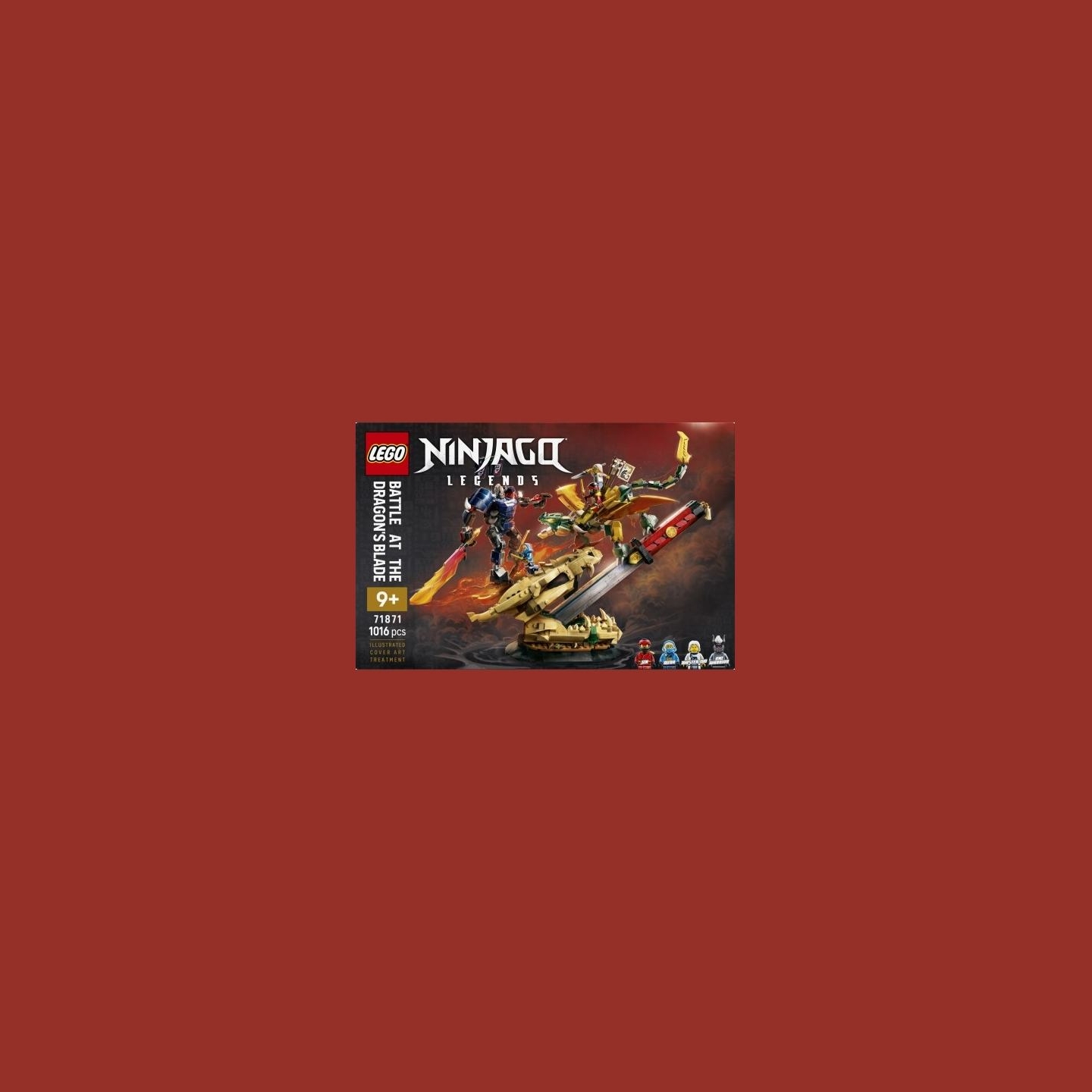 Lego Ninjago 71871 Battle at the Dragons Blade Blocks