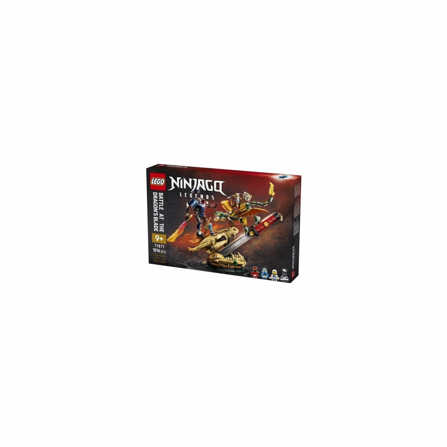 Lego Ninjago 71871 Battle at the Dragons Blade Blocks