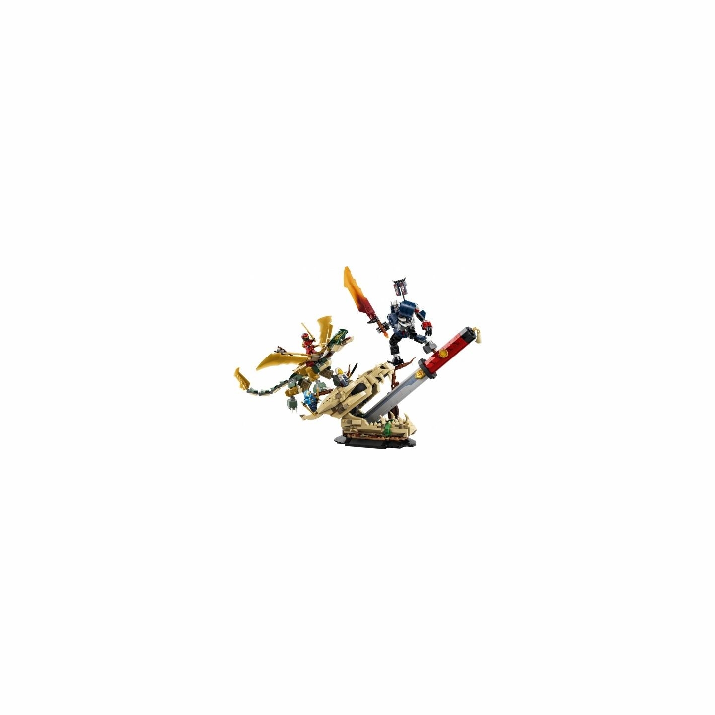 Lego Ninjago 71871 Battle at the Dragons Blade Blocks