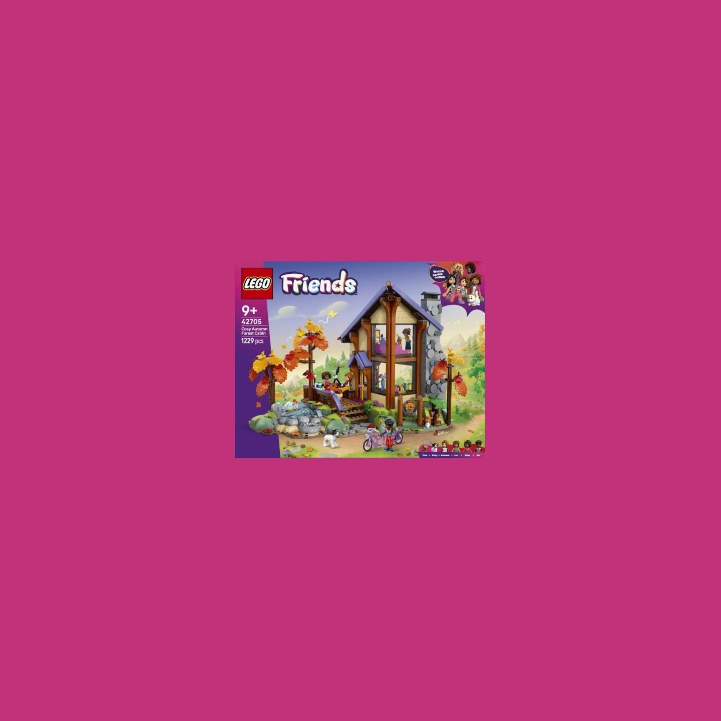 Lego Blocks Friends 42705 Cosy Autumn Forest Cabin