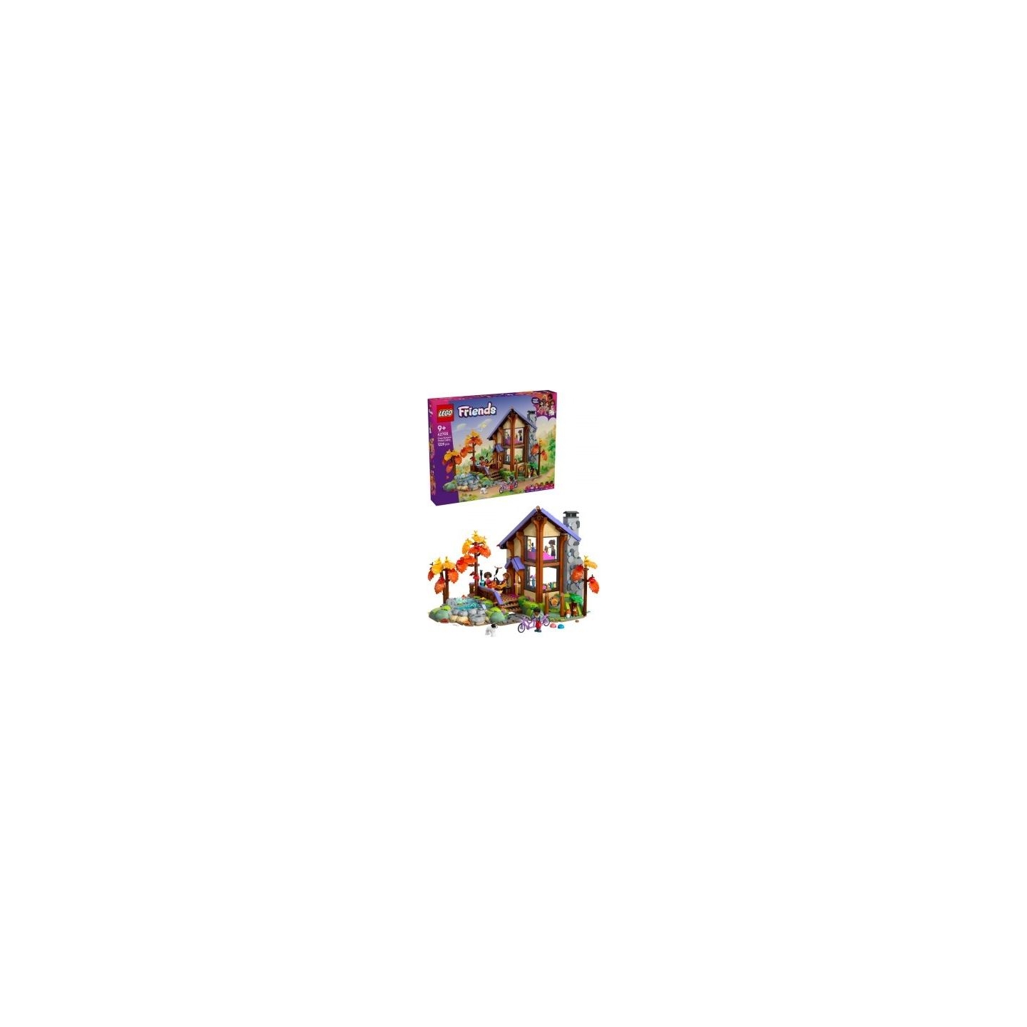 Lego Blocks Friends 42705 Cosy Autumn Forest Cabin