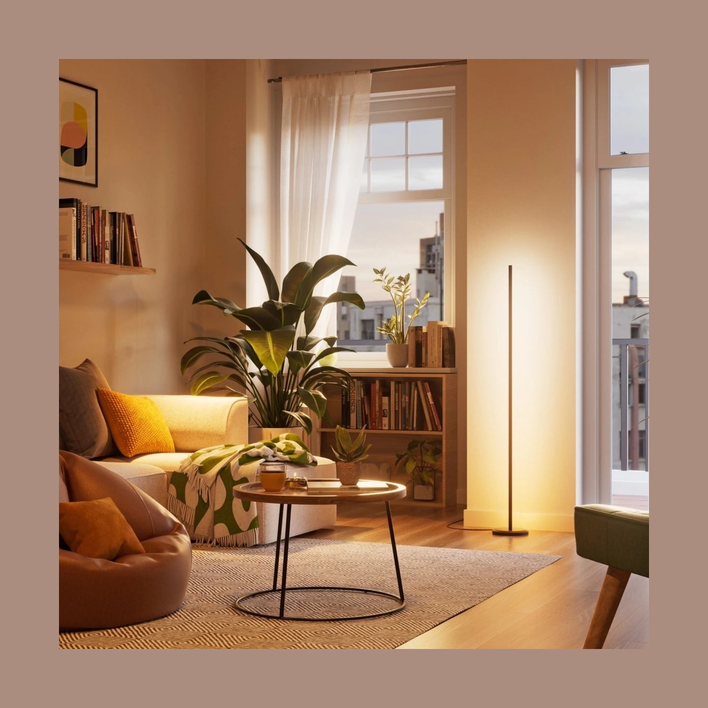 Nanoleaf Floor Lamp Smart Matter WiFi | 22 W | RGBW
