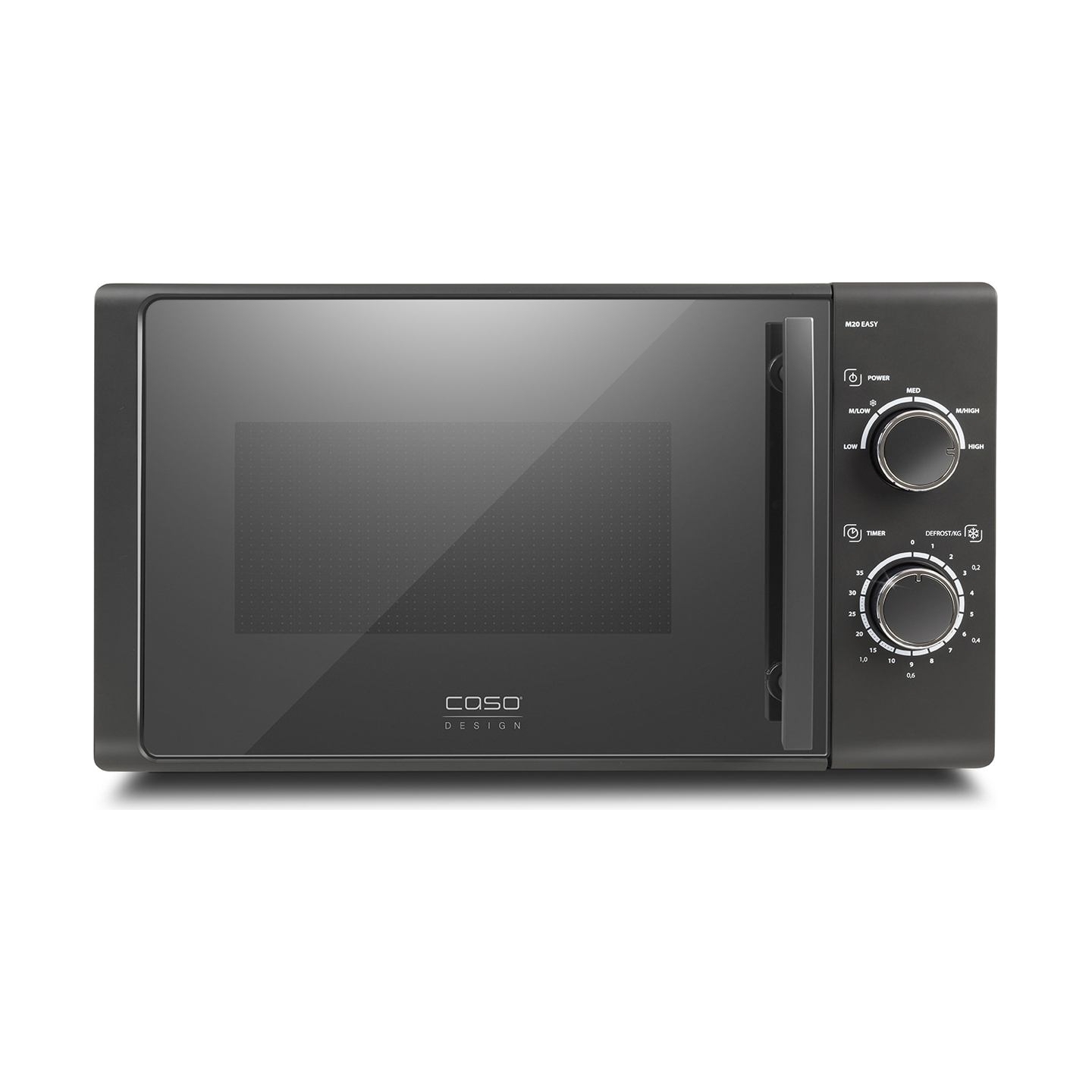 Caso | Microwave oven | M20 EASY | Free standing | 20 L | 700 W | Silver