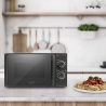Caso | Microwave oven | M20 EASY | Free standing | 20 L | 700 W | Silver