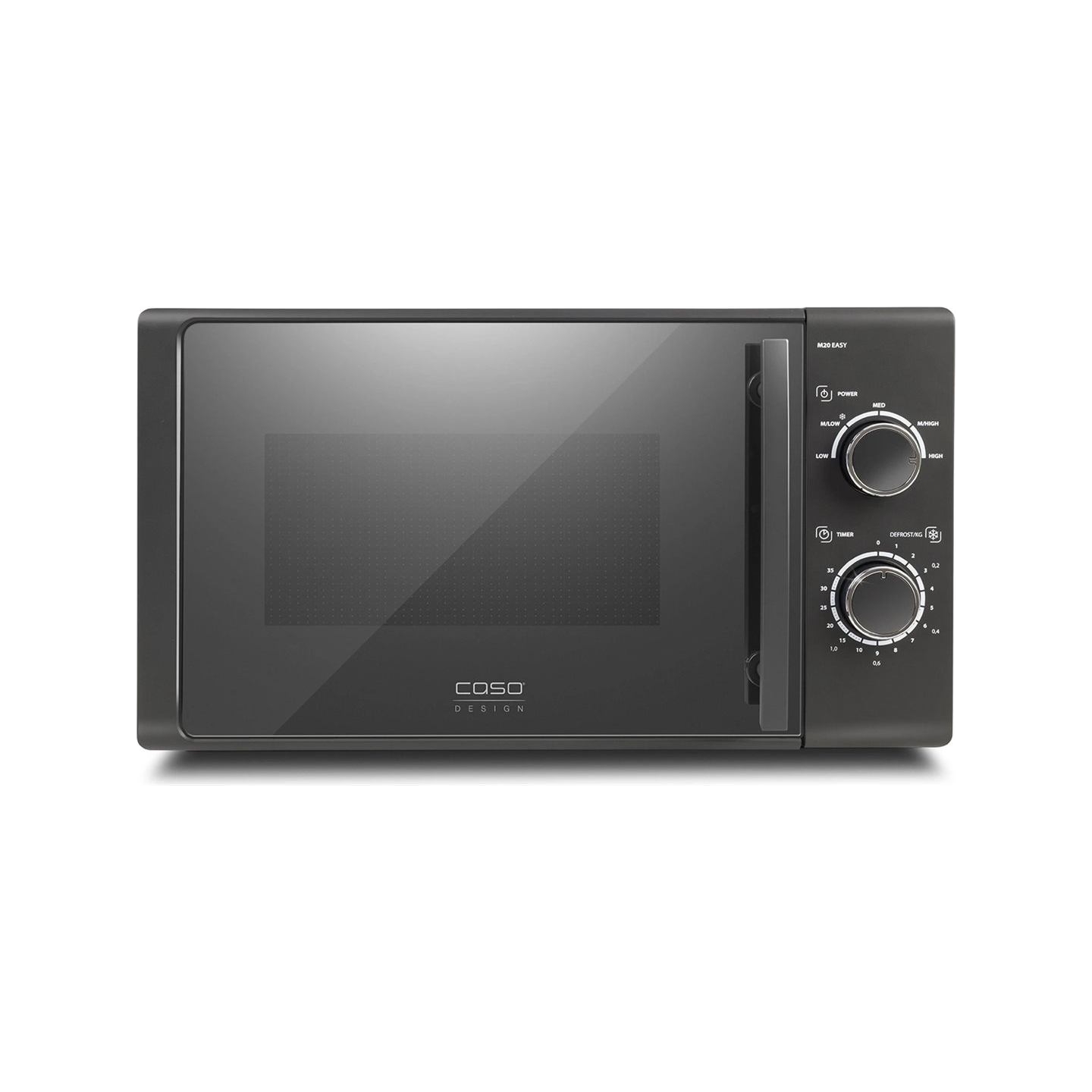 Caso | Microwave oven | M20 EASY | Free standing | 20 L | 700 W | Silver