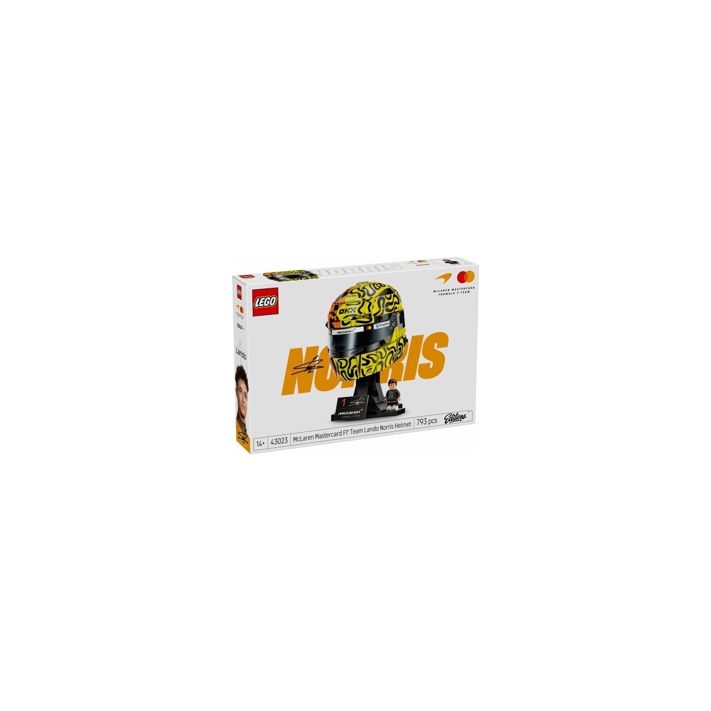 Lego Editions 43023 Kask Lando Norris McLaren
