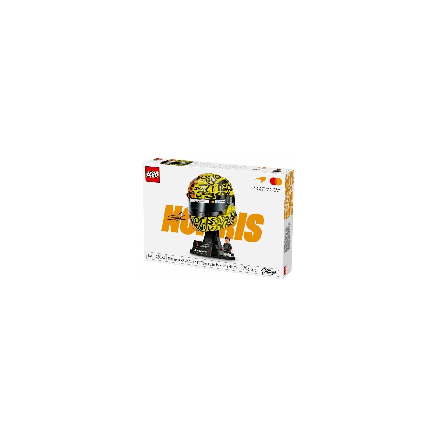 Lego Editions 43023 Kask Lando Norris McLaren