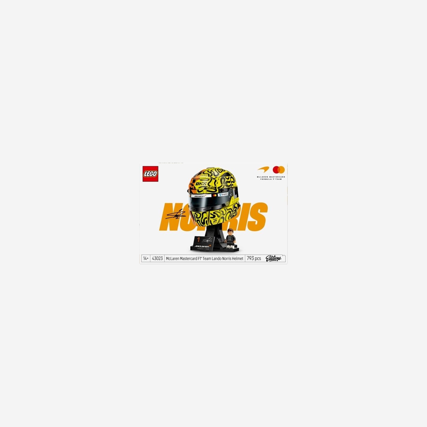 Lego Editions 43023 Kask Lando Norris McLaren