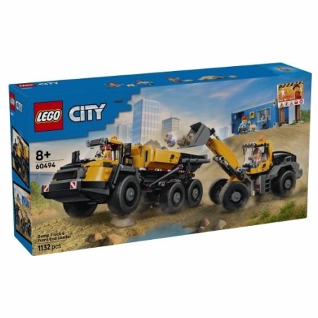 Lego City 60494 Dump Truck & Front End Loader Blocks