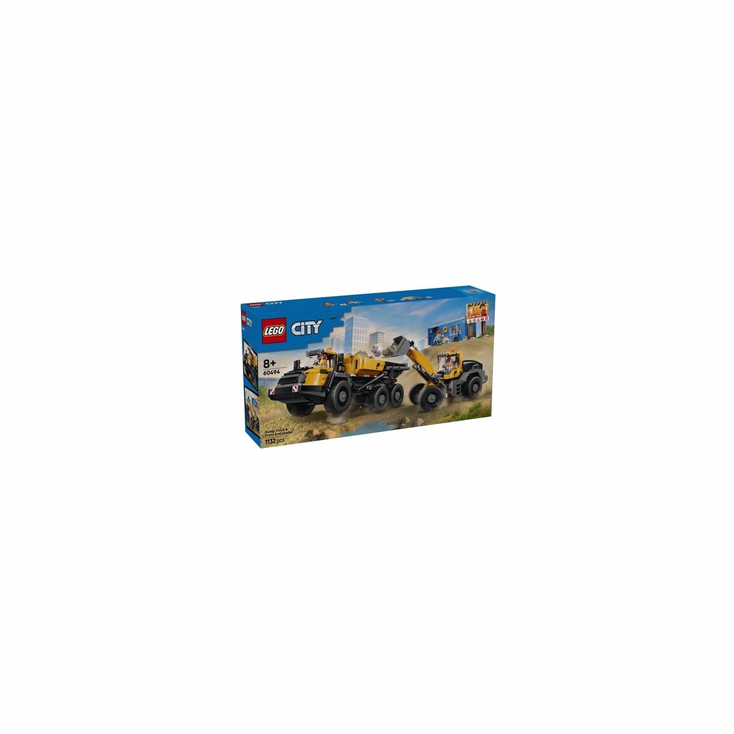 Lego City 60494 Dump Truck & Front End Loader Blocks