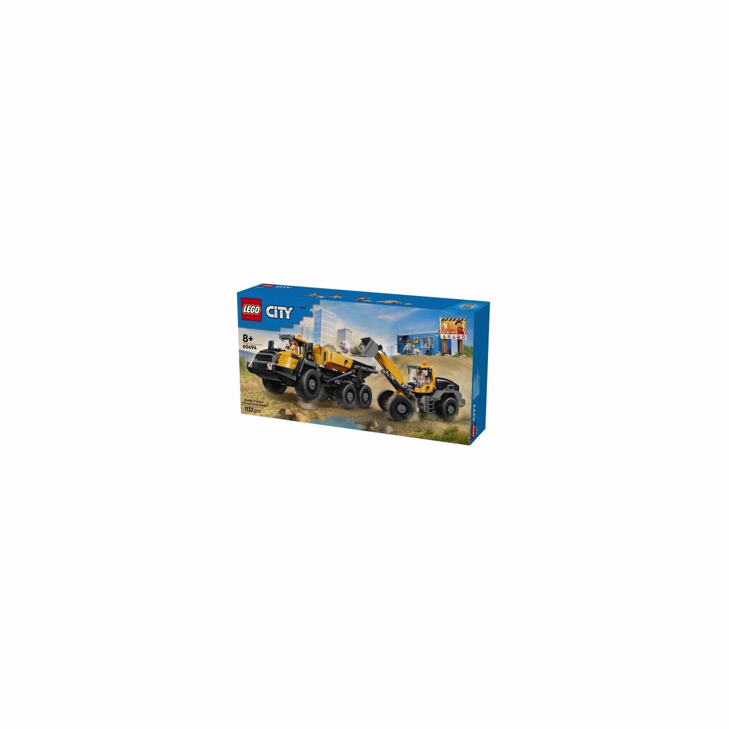 Lego City 60494 Dump Truck & Front End Loader Blocks