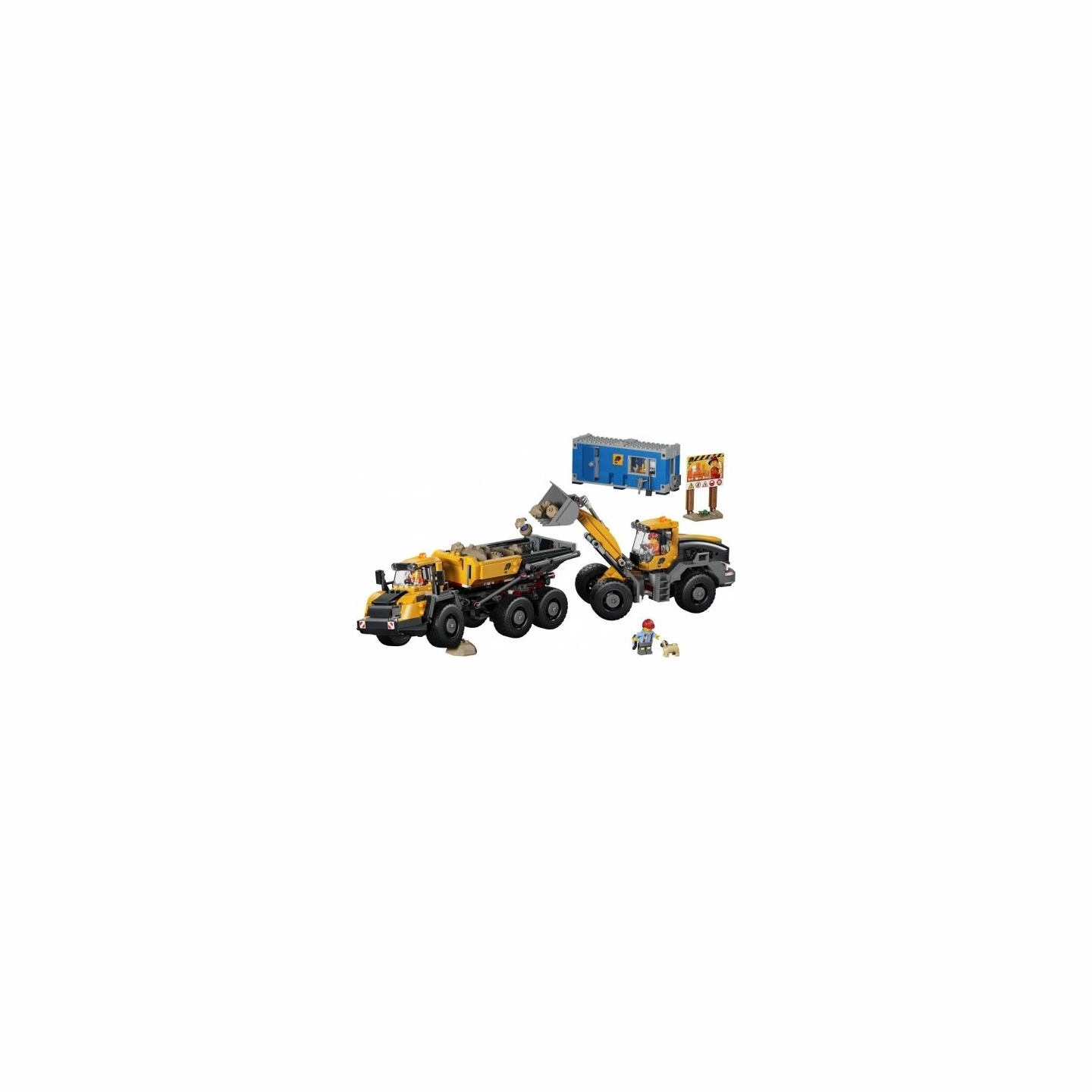 Lego City 60494 Dump Truck & Front End Loader Blocks