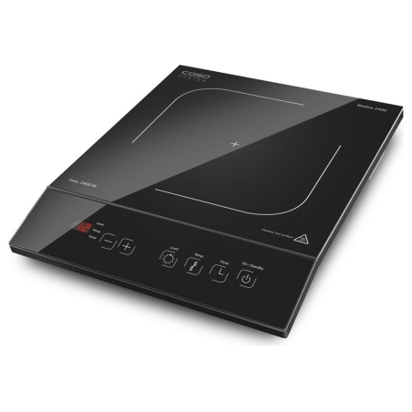 Caso | Free standing table hob | 02230 | Number of burners/cooking zones 1 | Sensor touch control | Induction | Black