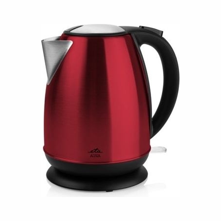 ETA | Kettle | 359090010 | Standard | 2200 W | 1.7 L | Stainless steel | 360° rotational base | Red