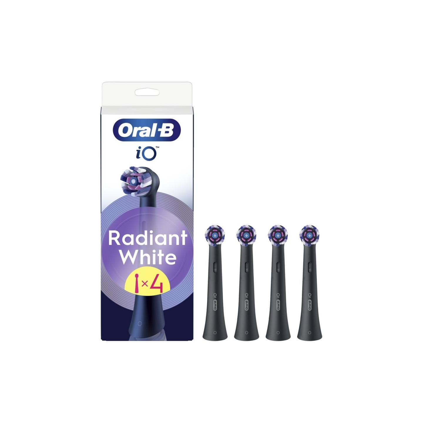 Oral-B | Replaceable toothbrush heads | iO Whitening | Heads | For adults | Number of brush heads included 4