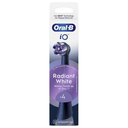 Oral-B | Replaceable toothbrush heads | iO Whitening | Heads | For adults | Number of brush heads included 4