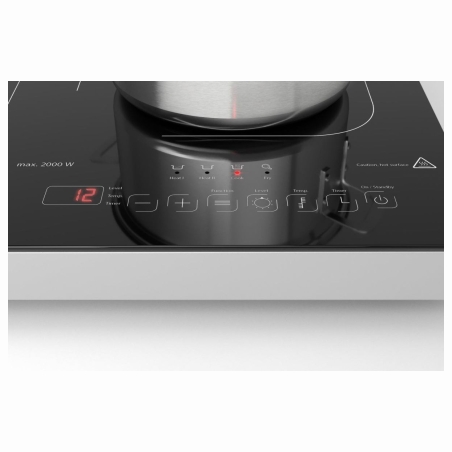 Caso | Hob | ProGourmet 3500 | Table top | Number of burners/cooking zones 2 | Sensor touch display | Timer | Black | Display