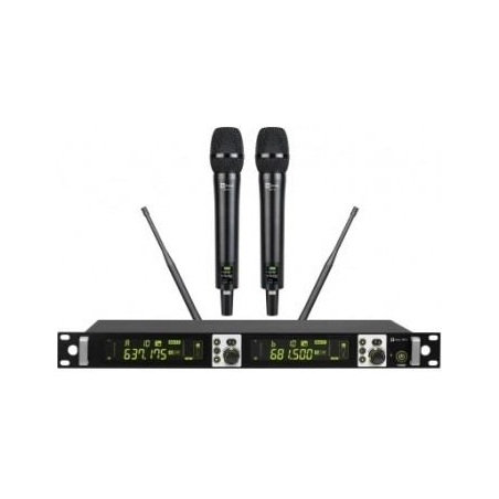 Avtek Wireless set with two handheld microphones WM 2H SET