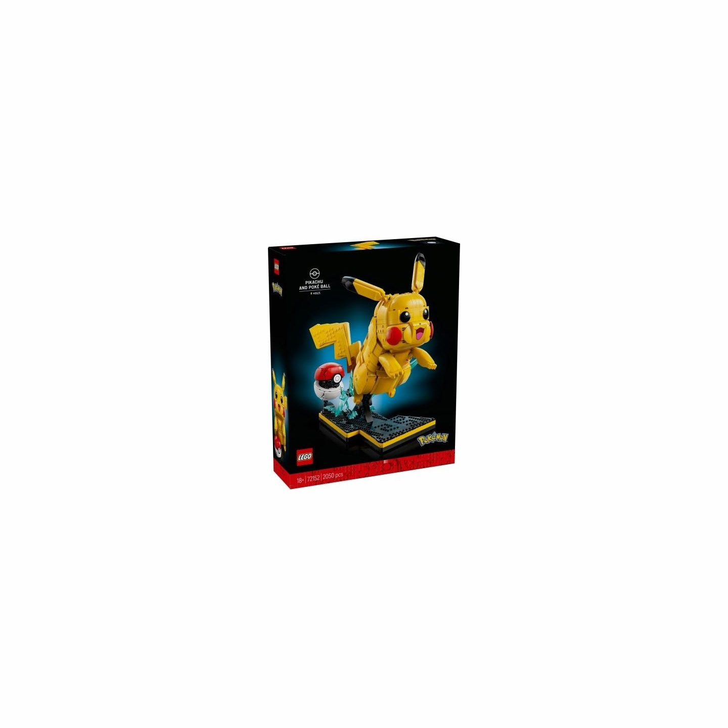 Lego Blocks Pokemon 72152 Pikachu and Poké Ball