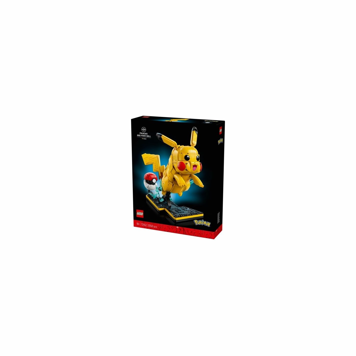 Lego Blocks Pokemon 72152 Pikachu and Poké Ball