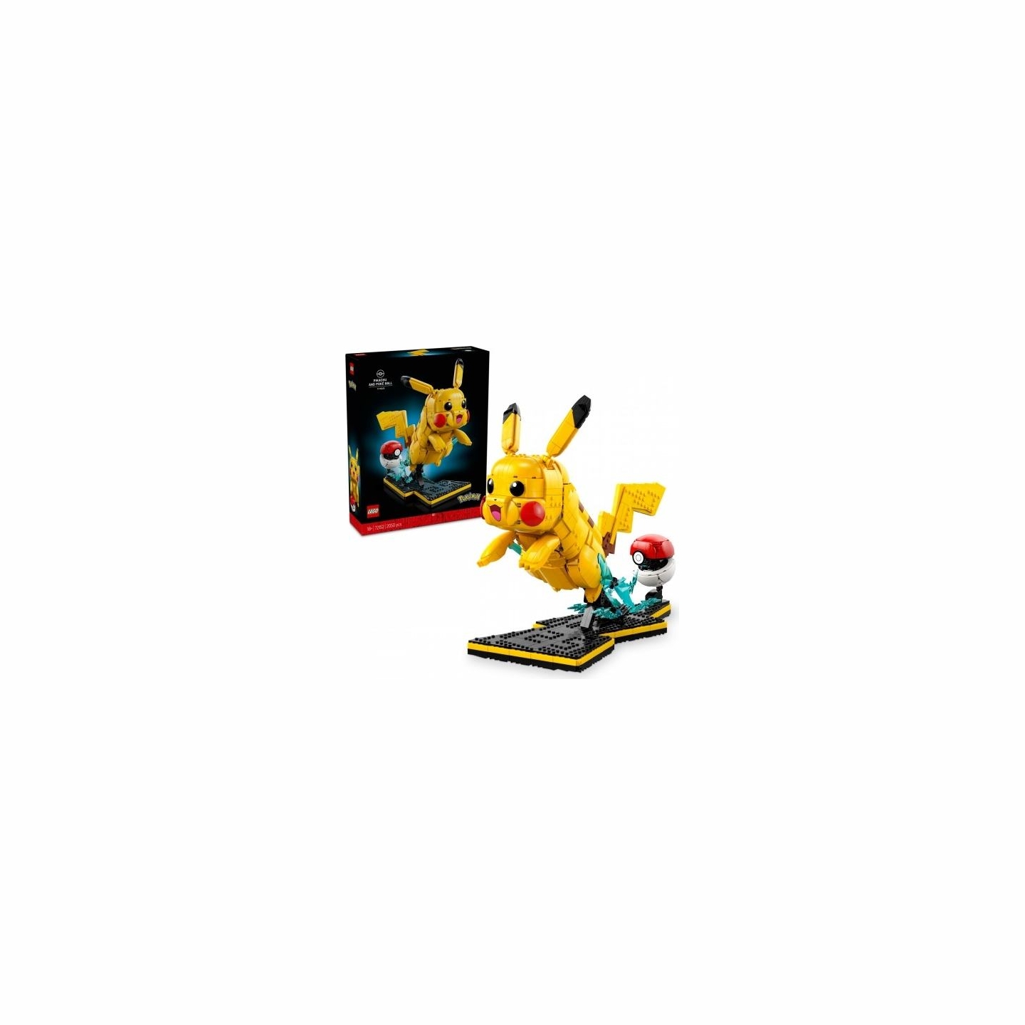 Lego Blocks Pokemon 72152 Pikachu and Poké Ball