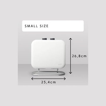 Mill | Heater | CUS1800MECWA | Fan heater | 1800 W | Number of power levels 2 | Suitable for rooms up to 10-30 m² | White