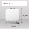 Mill | Heater | CUS1800MECWA | Fan heater | 1800 W | Number of power levels 2 | Suitable for rooms up to 10-30 m² | White