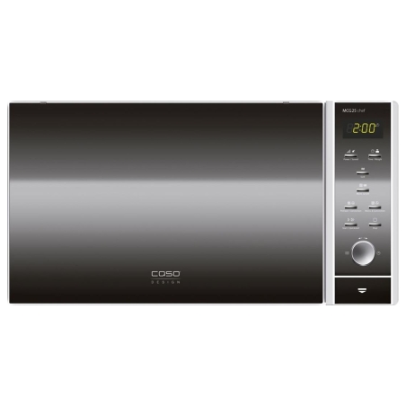 Caso | Microwave Oven with Grill and Convection | MCG 25 Chef | Free standing | 900 W | Convection | 25 L | Grill | Stainless st