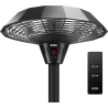 Tunabone | Electric Standing Infrared Patio Heater | TB2068S-01 | Patio heater | 2000 W | Number of power levels 3 | Suitable fo