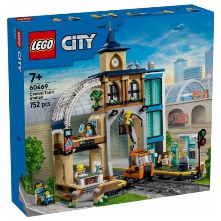 Lego City bricks 60469 Central Railway Station