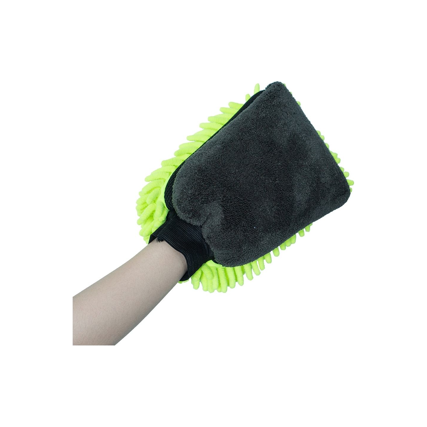 Colorway | CW-2417 | Microfiber car wash and polish glove, double-sided