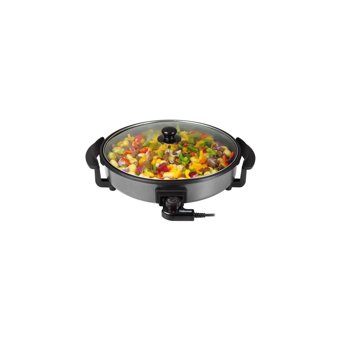 Tristar | Multifunctional grill pan | PZ-2963 | Grill | Fixed handle | Black