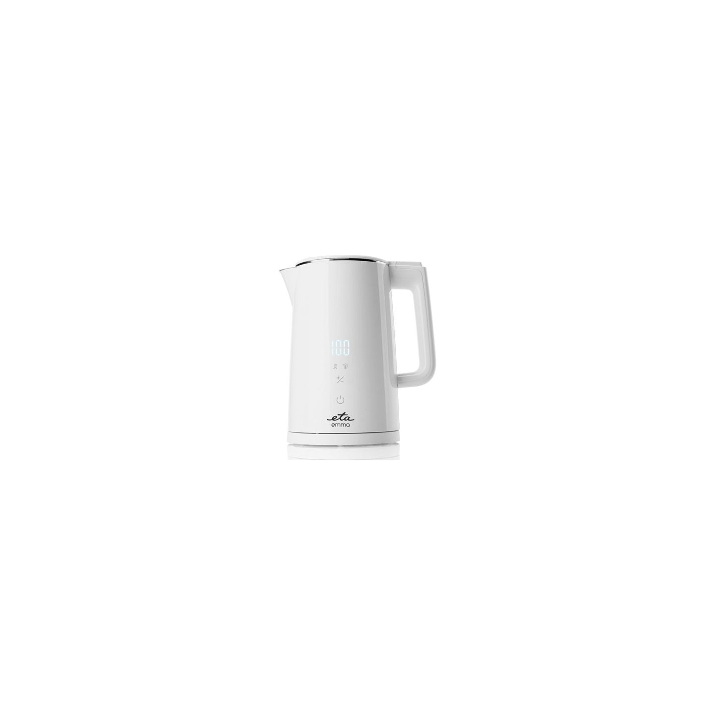 ETA | Kettle | ETA559590010 Emma | Electric | 2200 W | 1.5 L | Stainless steel | 360° rotational base | White